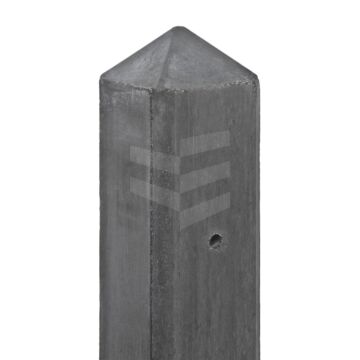 Betonpaal 100x100x1800 standaard antraciet (hoekpaal)