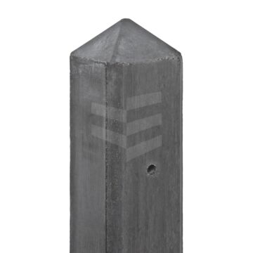 Betonpaal 85x85x2800 standaard antraciet (hoekpaal)