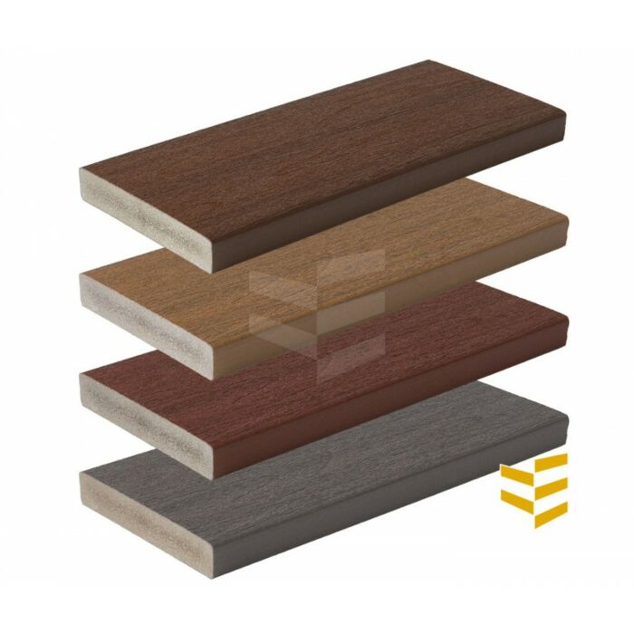 Fiberon Symmetry kantplank SE 24x136 - Warm Sienna main product photo