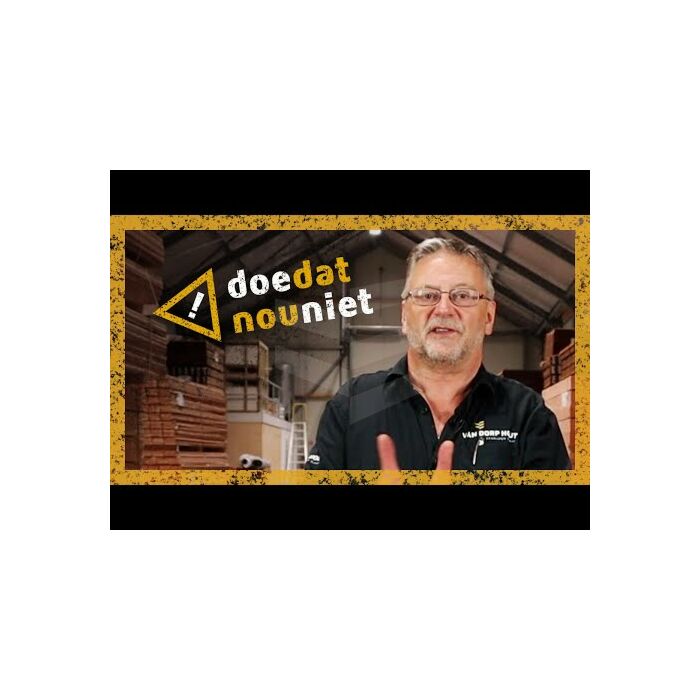 Een vlonder leggen en tussenruimte bepalen | DOE DAT NOU NIET