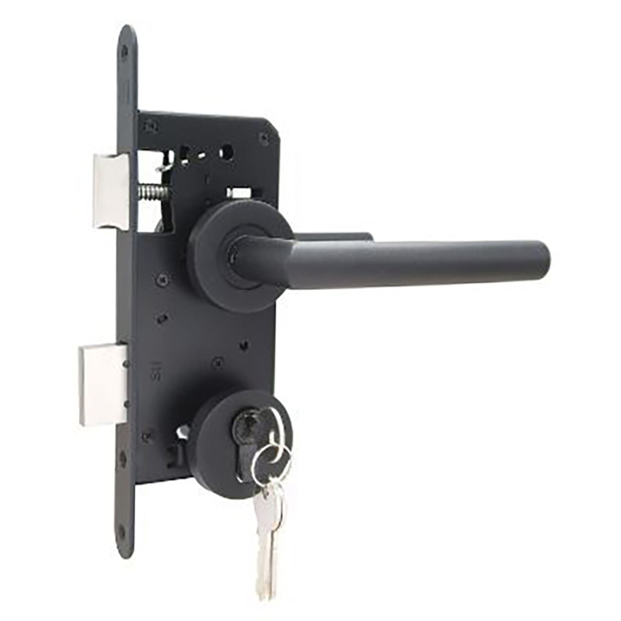Deurkrukset rozetten RVS 35x35 ZWART